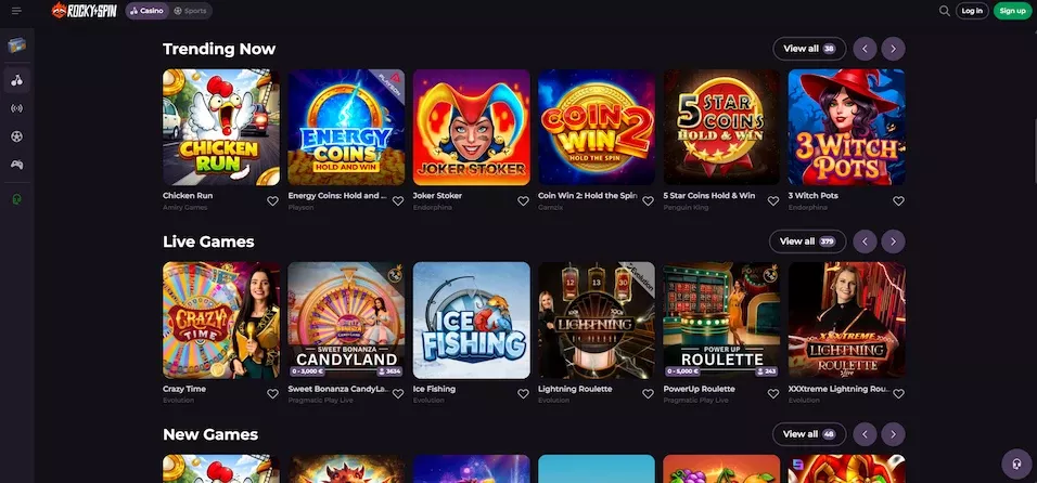 casino RockySpin