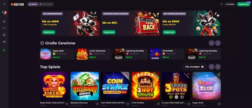 casino RockySpin